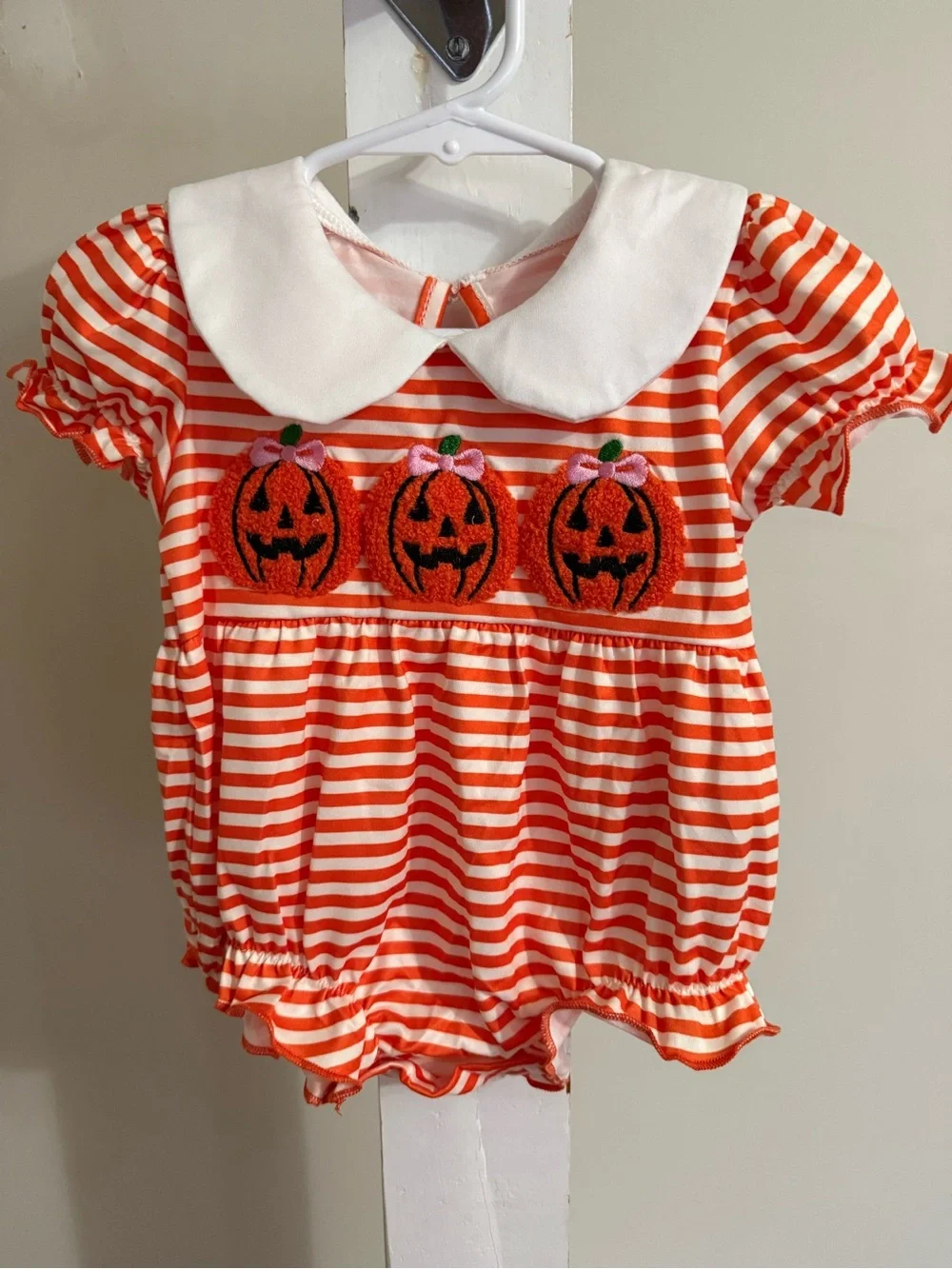 New Girl’s Halloween Bubble Romper
